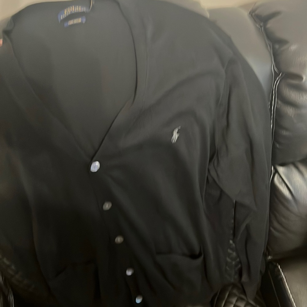 Brand new Pima cotton polo sweater